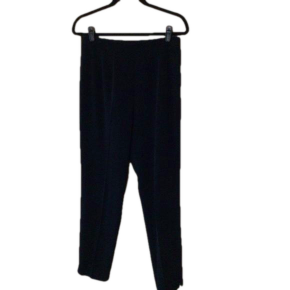 Sigrid Olsen Sport Black Pants 8 Style Somu2115 - Picture 2 of 9